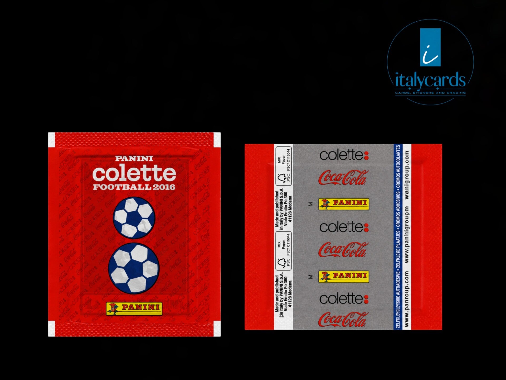 2016 PANINI EURO EDIZIONE COCA COLA COLETTE  BUSTINA