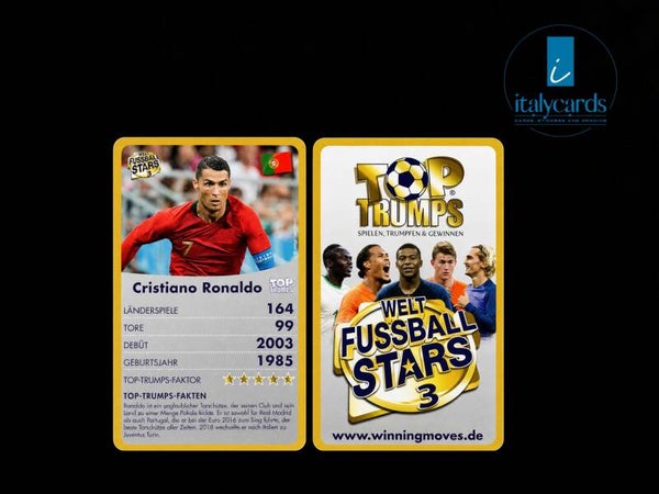 2020 TOP TRUMPS WELT FUSSBALL STARS 3 CRISTIANO RONALDO