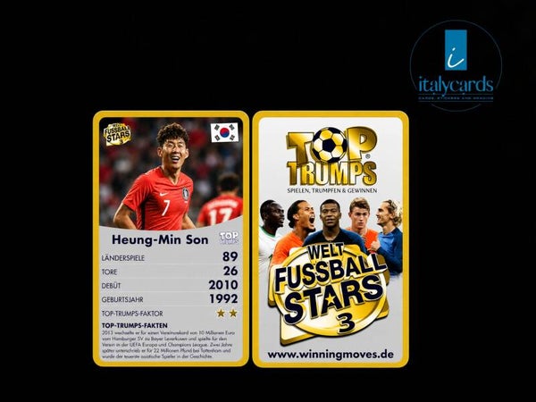2020 TOP TRUMPS WELT FUSSBALL STARS 3 HEUNG-MIN SON
