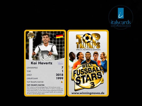 2020 TOP TRUMPS WELT FUSSBALL STARS 3 KAI HAVERTZ