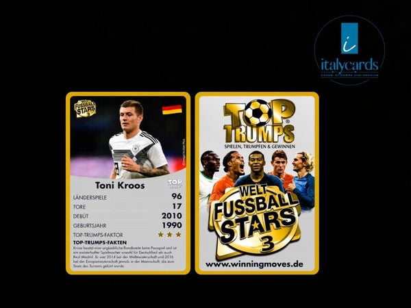 2020 TOP TRUMPS WELT FUSSBALL STARS 3 TONI KROOS