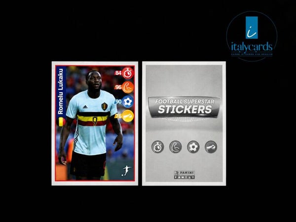 2018 PANINI FOOTBALL SUPERSTAR KELLOGG'S ROMELU LUKAKU
