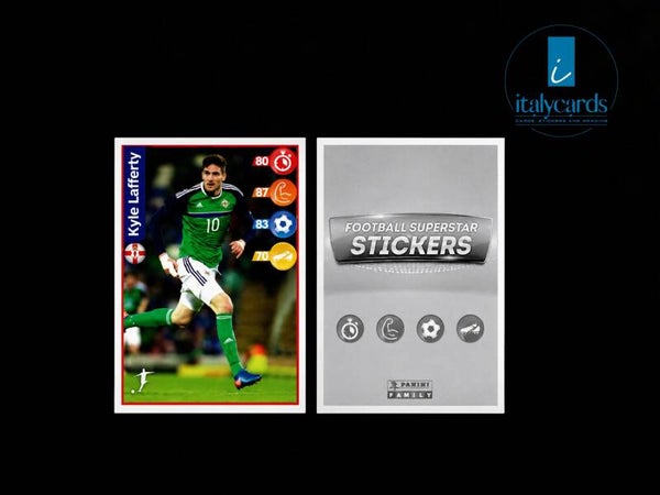 2018 PANINI FOOTBALL SUPERSTAR KELLOGG'S KYLE LAFFERTY