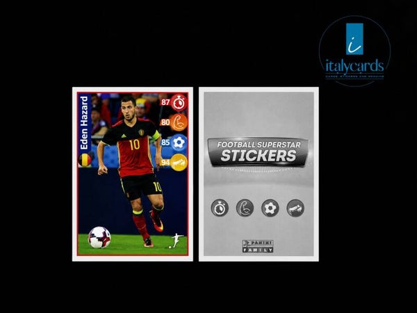 2018 PANINI FOOTBALL SUPERSTAR KELLOGG'S EDEN HAZARD