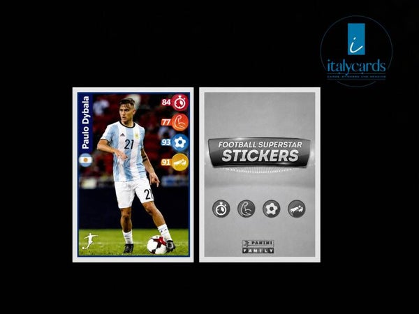 2018 PANINI FOOTBALL SUPERSTAR KELLOGG'S PAULO DYBALA