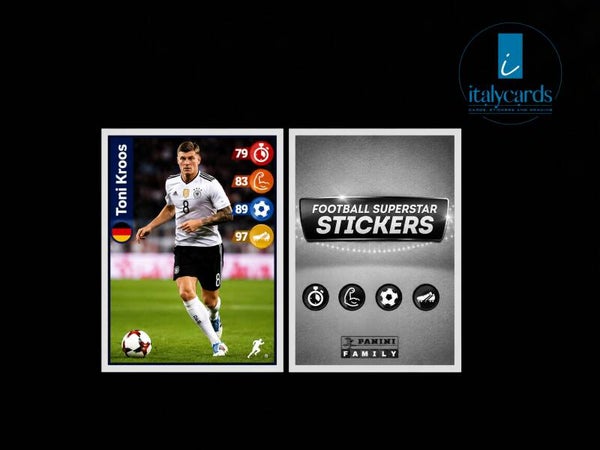 2018 PANINI FOOTBALL SUPERSTAR KELLOGG'S TONI KROOS