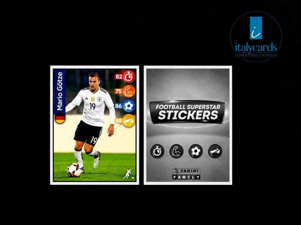 2018 PANINI FOOTBALL SUPERSTAR KELLOGG'S MARIO GOTZE