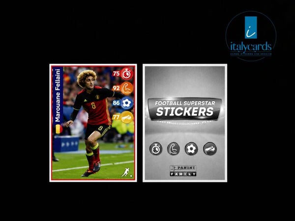 2018 PANINI FOOTBALL SUPERSTAR KELLOGG'S MAROUANE FELLAINI