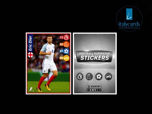 2018 PANINI FOOTBALL SUPERSTAR KELLOGG'S ERIC DIER