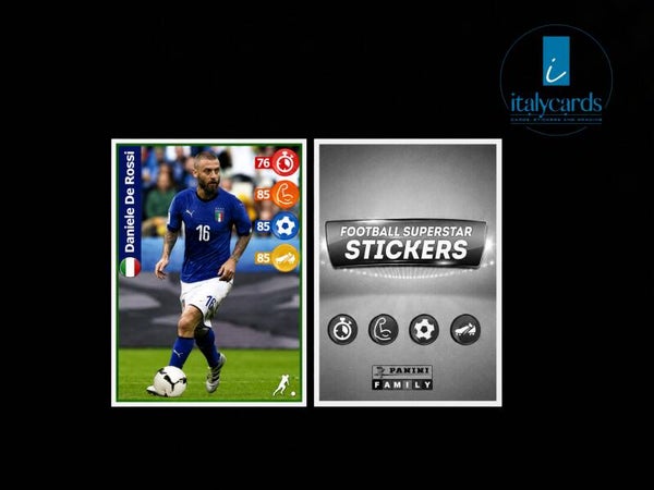 2018 PANINI FOOTBALL SUPERSTAR KELLOGG'S DANIELE DE ROSSI