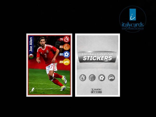 2018 PANINI FOOTBALL SUPERSTAR KELLOGG'S JOE ALLEN