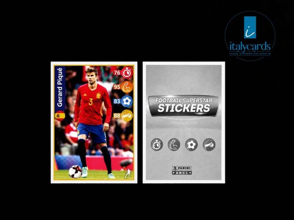2018 PANINI FOOTBALL SUPERSTAR KELLOGG'S GERARD PIQUE'
