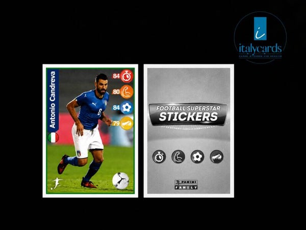 2018 PANINI FOOTBALL SUPERSTAR KELLOGG'S ANTONIO CANDREVA