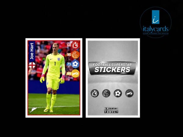 2018 PANINI FOOTBALL SUPERSTAR KELLOGG'S JOE HART