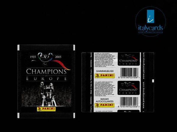 2005 PANINI CHAMPIONS OF EUROPE 1955/2005 BUSTINA