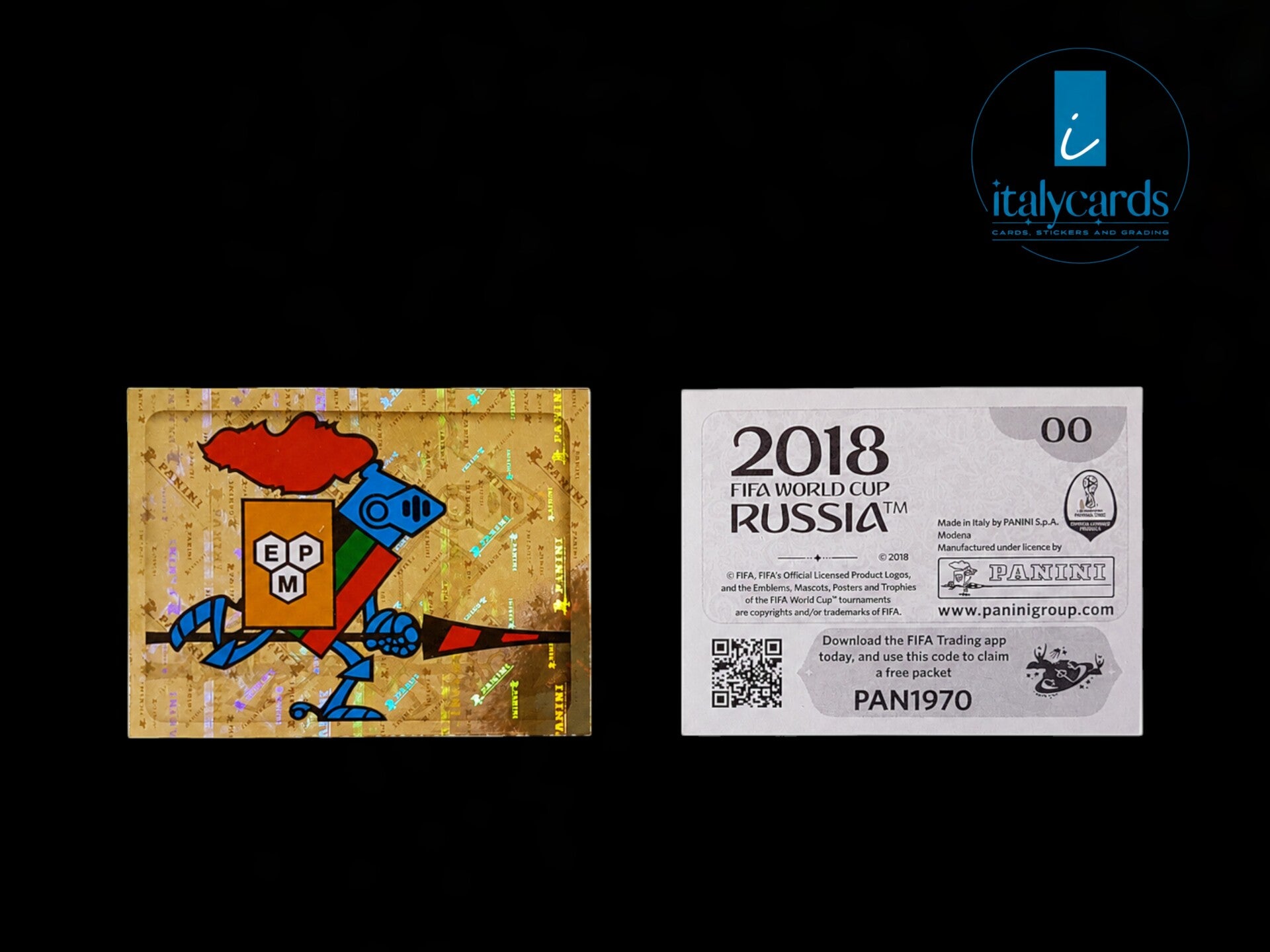 2018 PANINI RUSSIA WC STICKERS #00