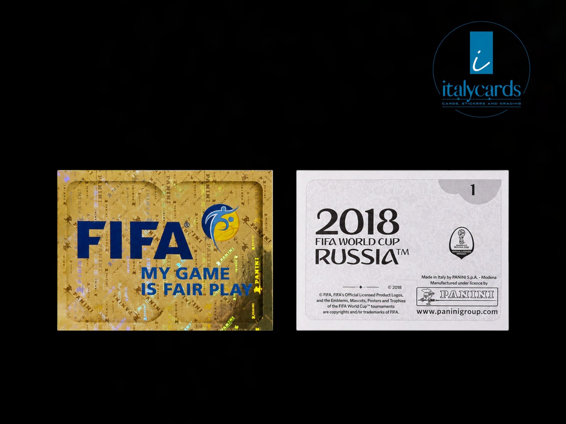 2018 PANINI RUSSIA WC STICKERS #1