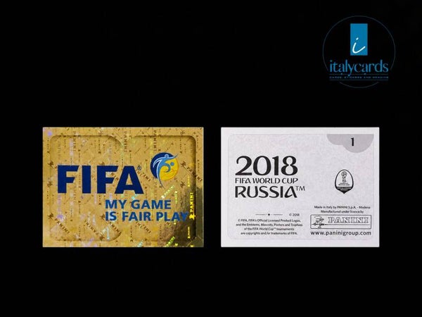2018 PANINI RUSSIA WC STICKERS #1