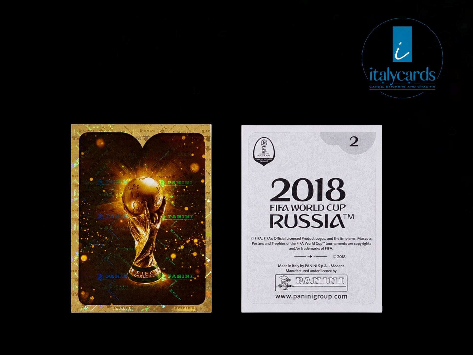 2018 PANINI RUSSIA WC STICKERS #2