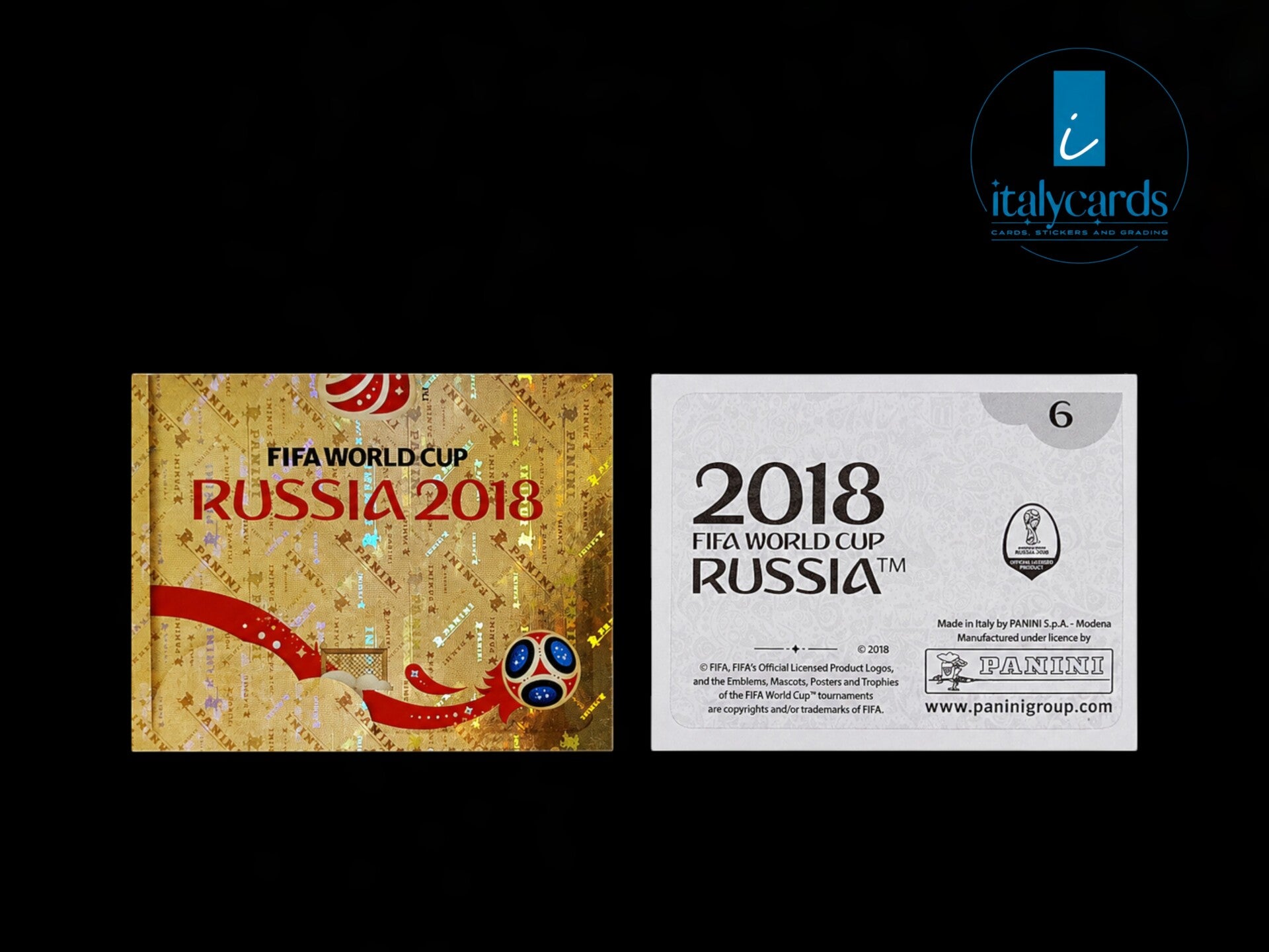2018 PANINI RUSSIA WC STICKERS #6
