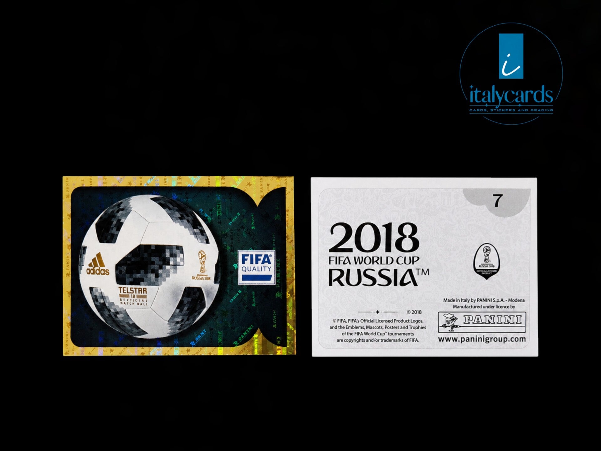 2018 PANINI RUSSIA WC STICKERS #7