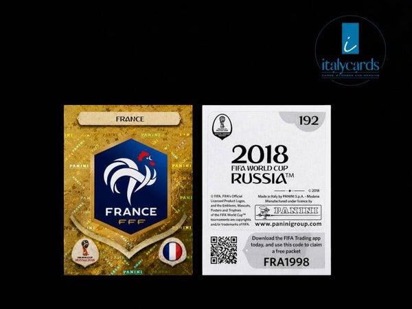 2018 PANINI RUSSIA WC STICKERS #192