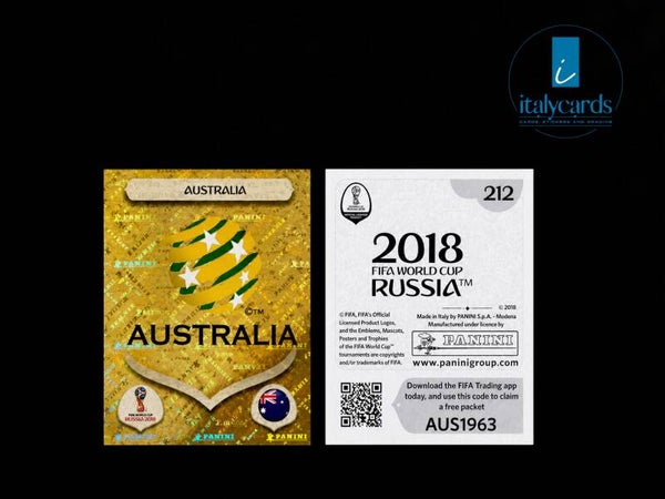 2018 PANINI RUSSIA WC STICKERS #212