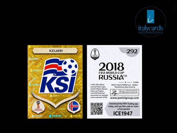2018 PANINI RUSSIA WC STICKERS #292