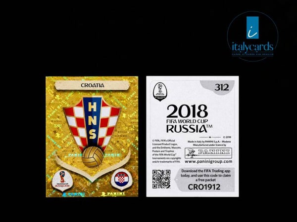 2018 PANINI RUSSIA WC STICKERS #312
