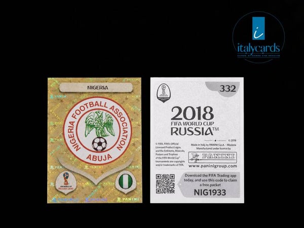 2018 PANINI RUSSIA WC STICKERS #332