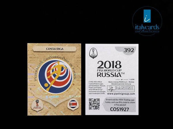 2018 PANINI RUSSIA WC STICKERS #392
