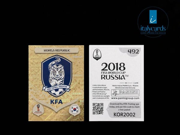 2018 PANINI RUSSIA WC STICKERS #492