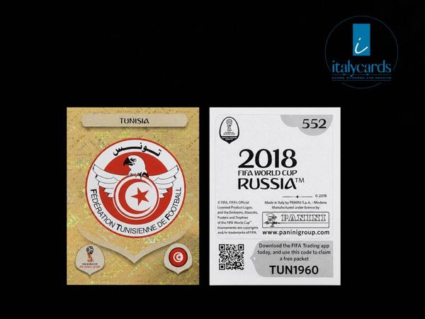 2018 PANINI RUSSIA WC STICKERS #552