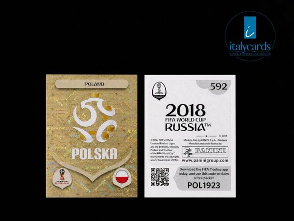 2018 PANINI RUSSIA WC STICKERS #592