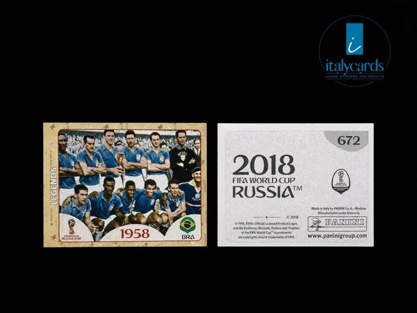 2018 PANINI RUSSIA WC STICKERS #672