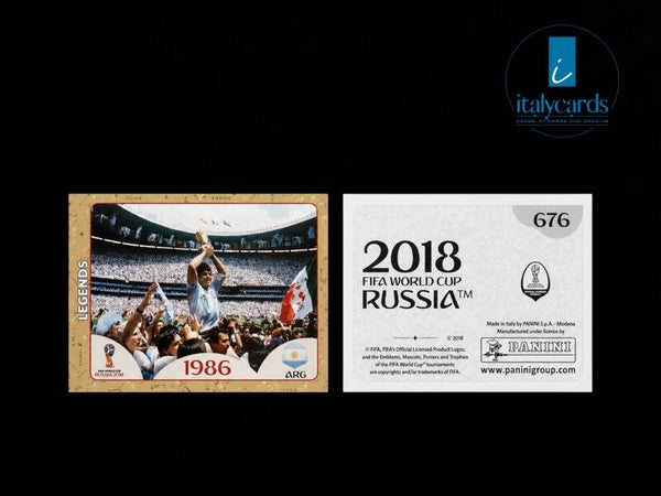2018 PANINI RUSSIA WC STICKERS #676