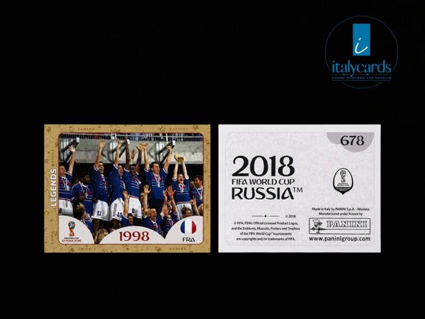 2018 PANINI RUSSIA WC STICKERS #678