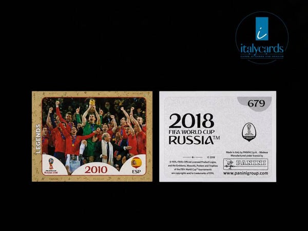 2018 PANINI RUSSIA WC STICKERS #679