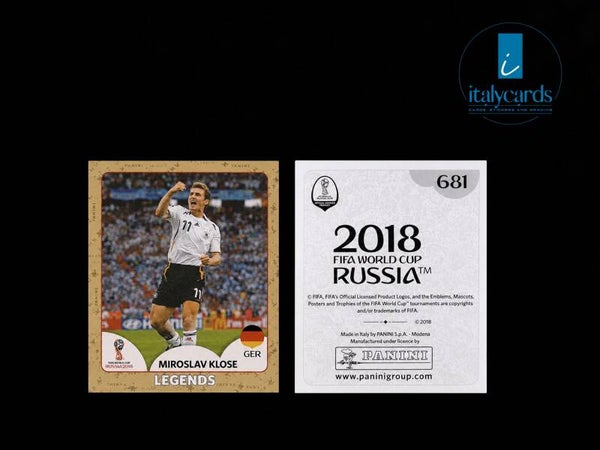 2018 PANINI RUSSIA WC STICKERS #681
