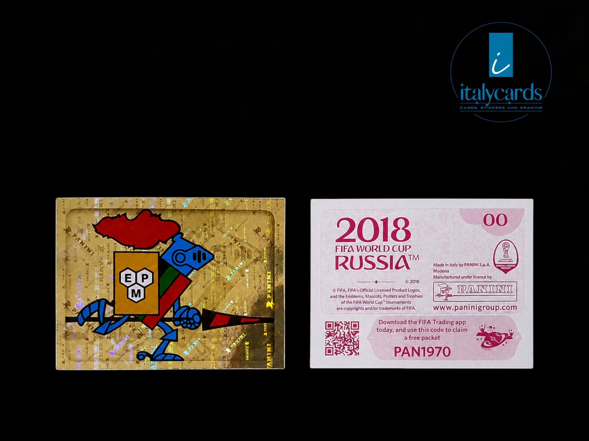 2018 PANINI RUSSIA WC STICKERS #00
