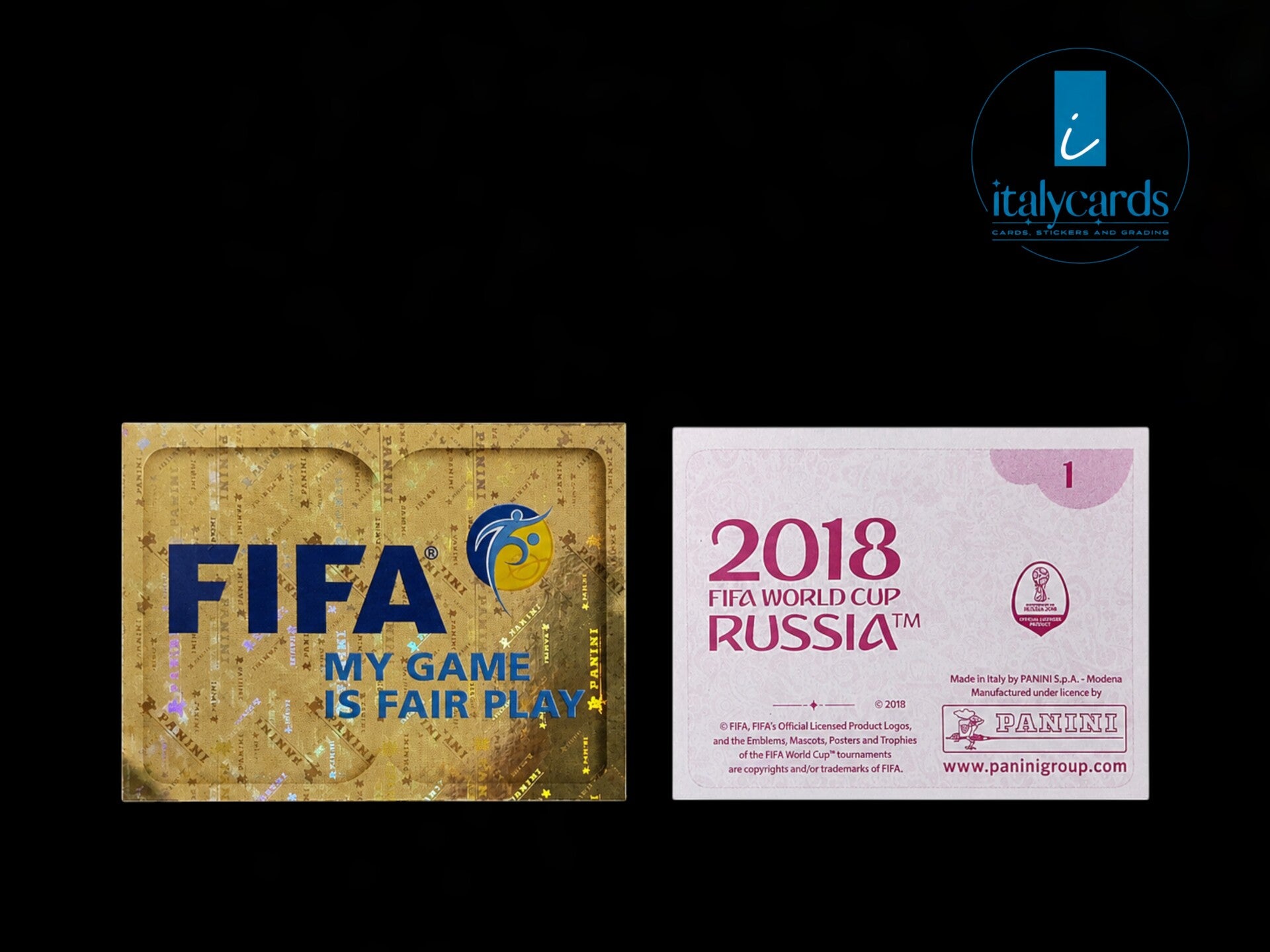2018 PANINI RUSSIA WC STICKERS #1