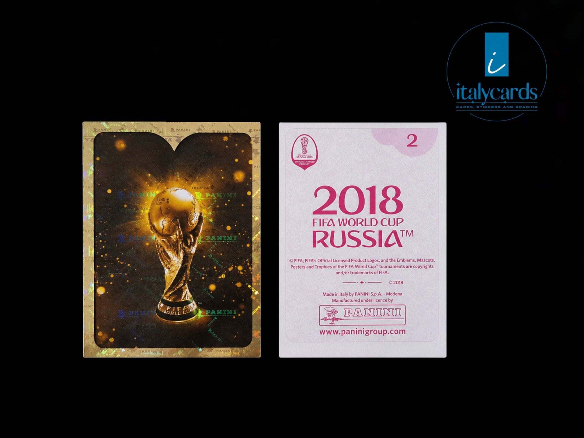 2018 PANINI RUSSIA WC STICKERS #2