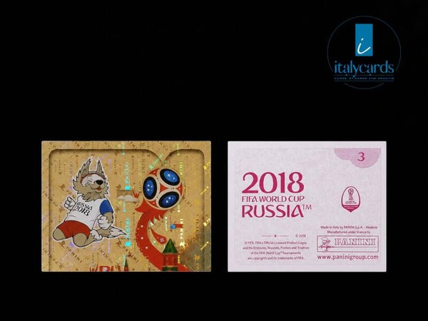 2018 PANINI RUSSIA WC STICKERS #3