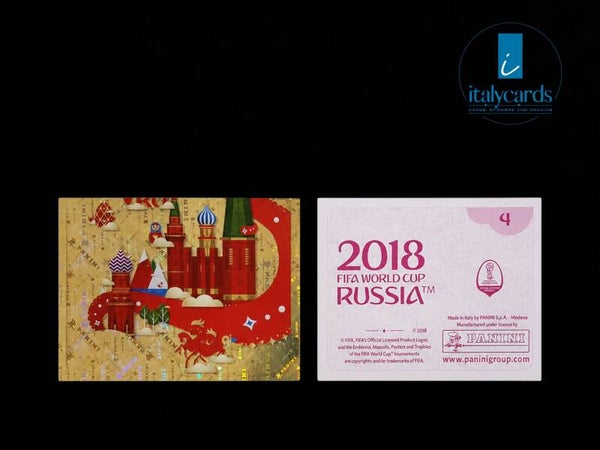 2018 PANINI RUSSIA WC STICKERS #4
