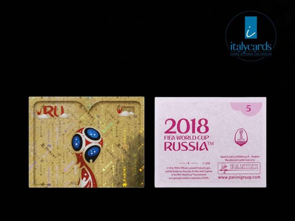 2018 PANINI RUSSIA WC STICKERS #5