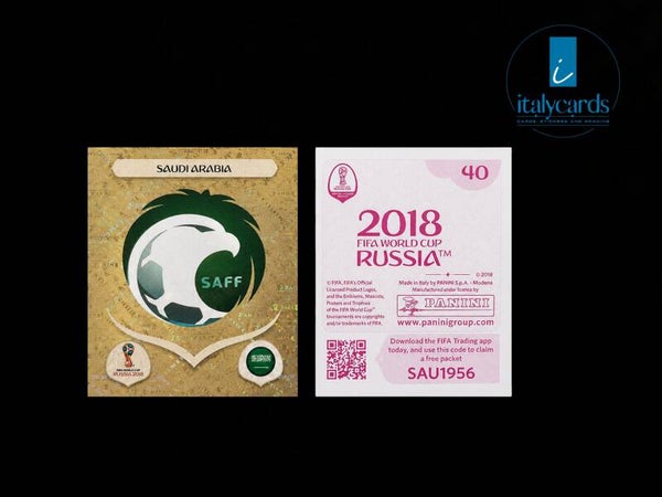 2018 PANINI RUSSIA WC STICKERS #40