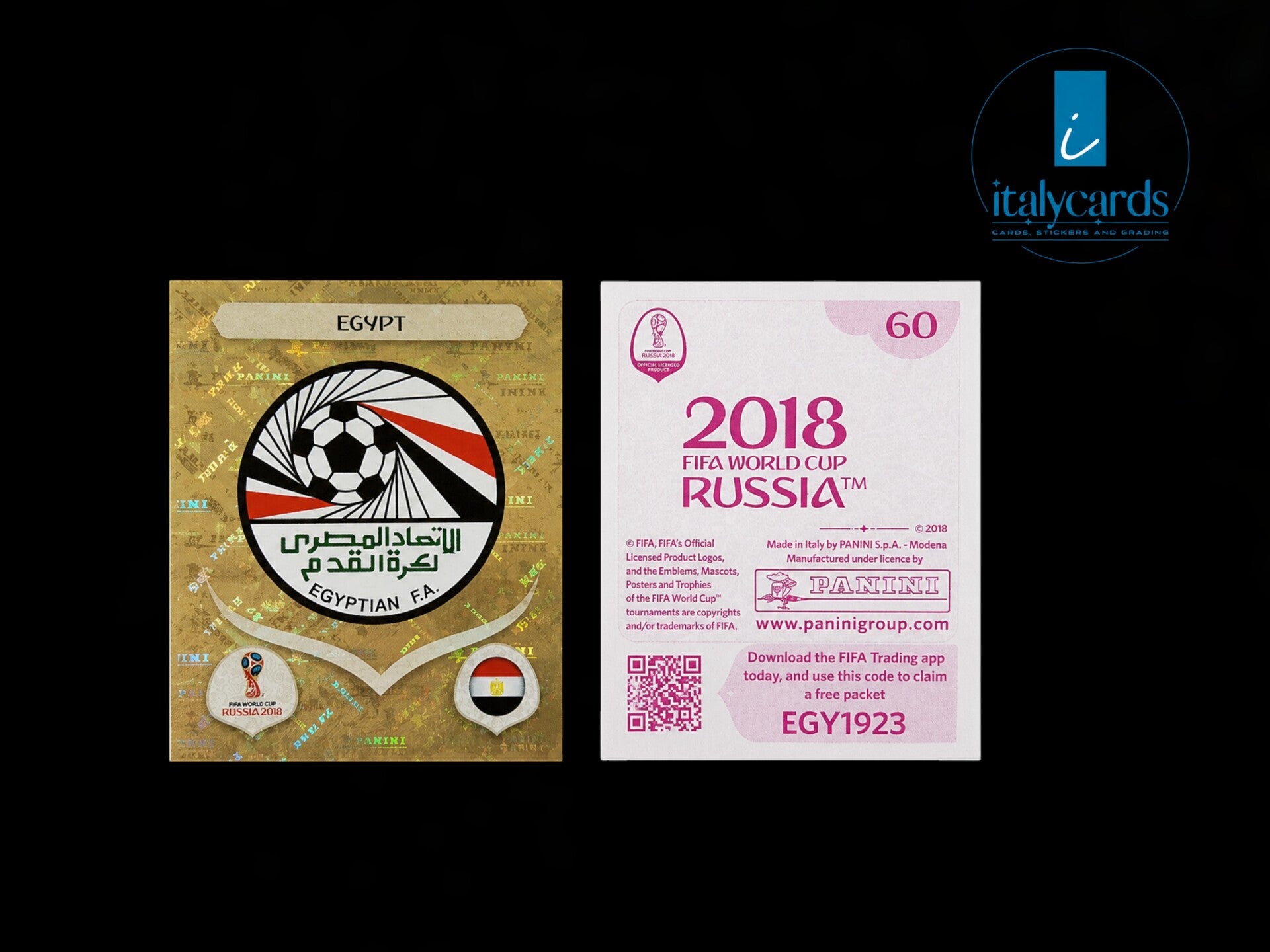 2018 PANINI RUSSIA WC STICKERS #60
