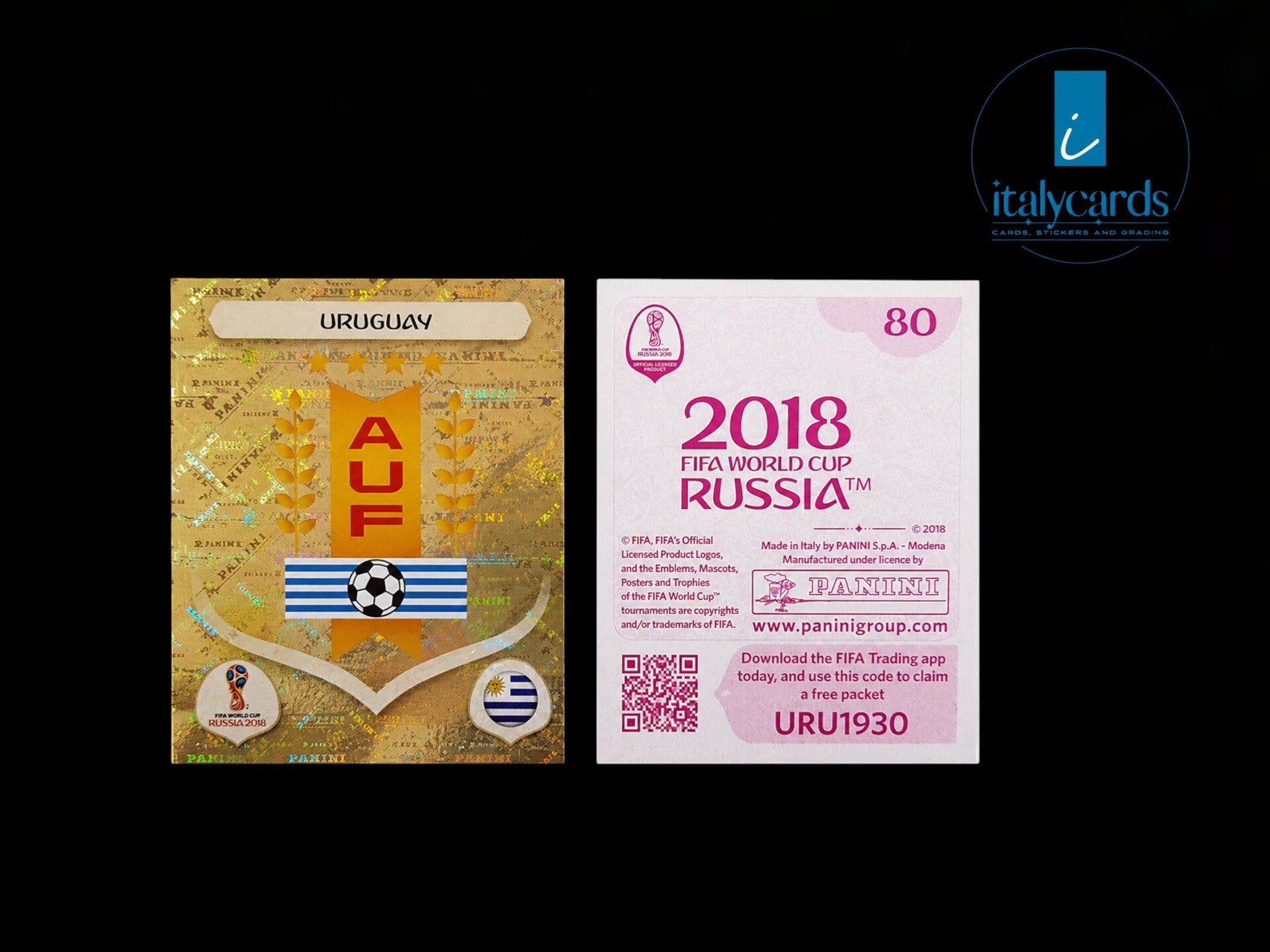 2018 PANINI RUSSIA WC STICKERS #80