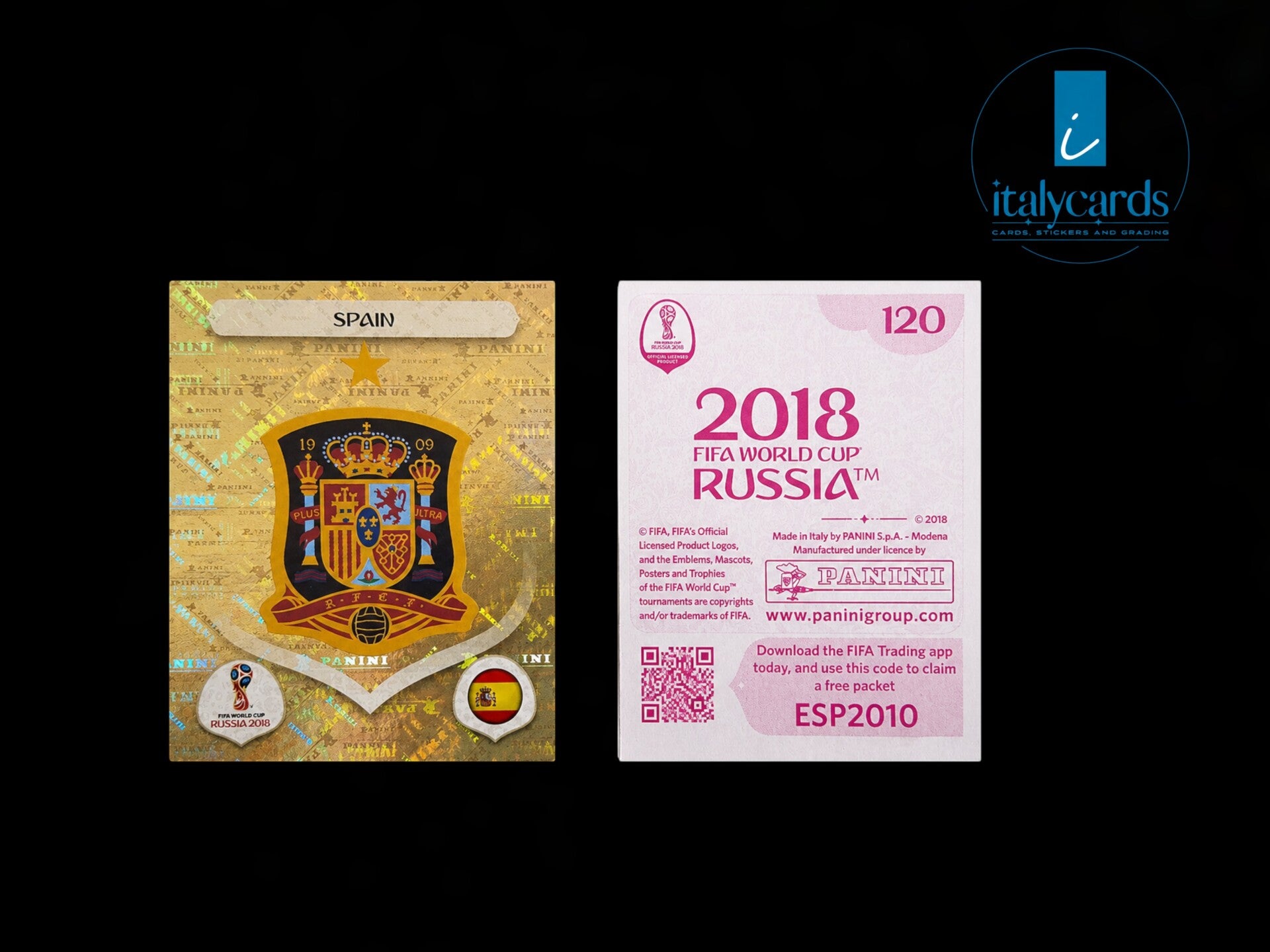 2018 PANINI RUSSIA WC STICKERS #120