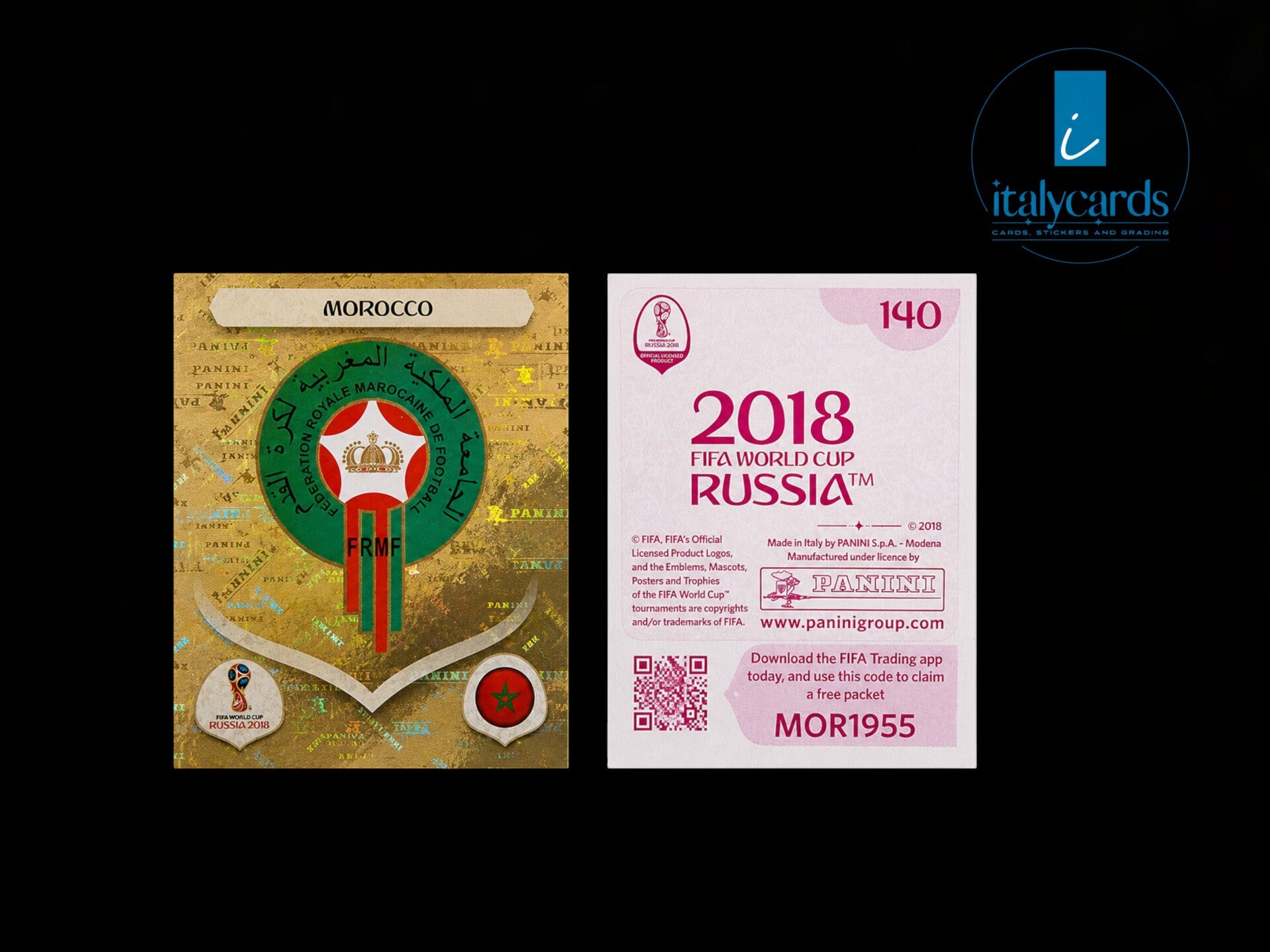 2018 PANINI RUSSIA WC STICKERS #140